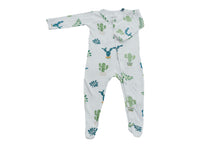 Load image into Gallery viewer, Wyatt Cactus Footed Growsuit
