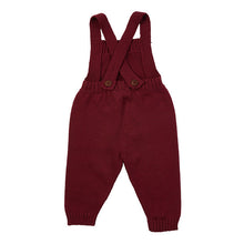 Load image into Gallery viewer, Davey Hand Knit Overall - Burgundy