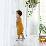 Load image into Gallery viewer, Byron Crochet Romper