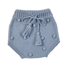 Load image into Gallery viewer, Bobby Hand Knit Bloomer - Duck Egg Blue