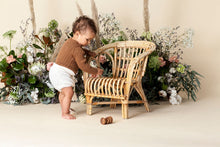 Load image into Gallery viewer, Luna Hand Knit Rib Bloomer - Mustard