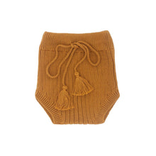 Load image into Gallery viewer, Luna Hand Knit Rib Bloomer - Mustard
