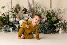 Load image into Gallery viewer, Perrywinkle Waffle Grow Suit - Moss