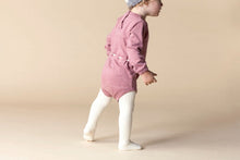 Load image into Gallery viewer, Valentina Rope Waist Onesie Rose Pink