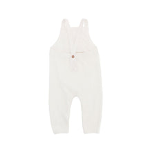 Load image into Gallery viewer, Ziggy Waffle Overall - Winter White