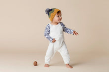 Load image into Gallery viewer, Ziggy Waffle Overall - Winter White