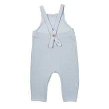Load image into Gallery viewer, Ziggy Waffle Overalls - Duck Egg Blue