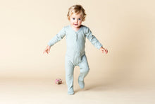 Load image into Gallery viewer, Frederik Footed Growsuit - Duck Egg Blue
