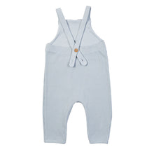 Load image into Gallery viewer, Ziggy Waffle Overalls - Duck Egg Blue
